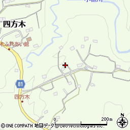 千葉県鴨川市四方木317-4周辺の地図