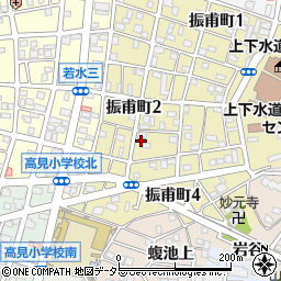 名古屋振甫郵便局 ＡＴＭ周辺の地図