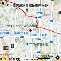 ビストロハヤシ Bistro HAYASHI 名駅店周辺の地図