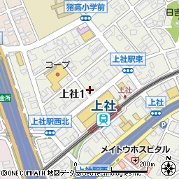 愛知県宅地建物取引業協会（公益社団法人）　東名支部周辺の地図
