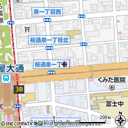ひとり焼肉 東郷 泉店周辺の地図