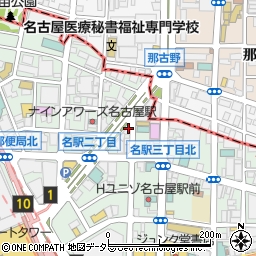 博多赤虎 名古屋店周辺の地図