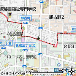 自転車駐車場整備センター（公益財団法人）　名古屋事務所周辺の地図