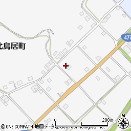 京都府京都市右京区京北鳥居町床波周辺の地図