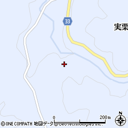 愛知県豊田市実栗町滝口周辺の地図