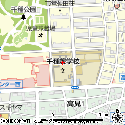 愛知県立千種聾学校周辺の地図
