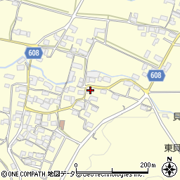 三重県いなべ市北勢町東貝野768周辺の地図