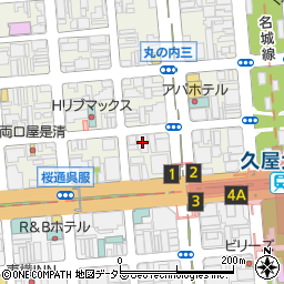 虎ノ門法律経済事務所　名古屋支店周辺の地図