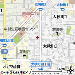 株式会社ユーハイム　名古屋支店周辺の地図