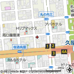 大蔵屋本店周辺の地図