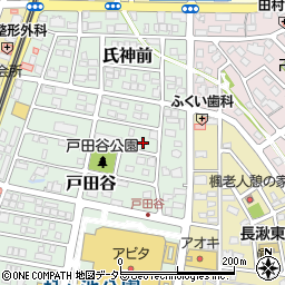 愛知県長久手市戸田谷507周辺の地図