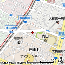 内外歯材株式会社　名古屋営業所周辺の地図