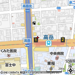 西松建設株式会社中部支店　建築部周辺の地図