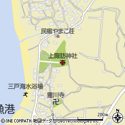 上諏訪神社周辺の地図