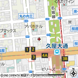 堺商事株式会社名古屋営業所周辺の地図