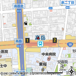 萩原電気株式会社　第一ソリューション事業部第二営業部周辺の地図