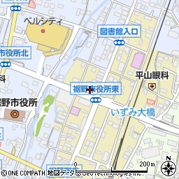 静岡銀行裾野支店周辺の地図
