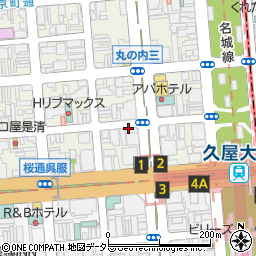 松浦株式会社　名古屋支店周辺の地図