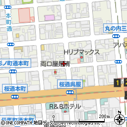 リパーク名古屋丸の内第１２駐車場周辺の地図