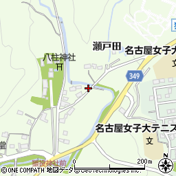 愛知県豊田市猿投町瀬戸田22周辺の地図