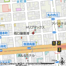 名鉄協商丸の内第７駐車場周辺の地図
