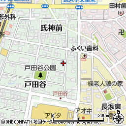 愛知県長久手市戸田谷506周辺の地図
