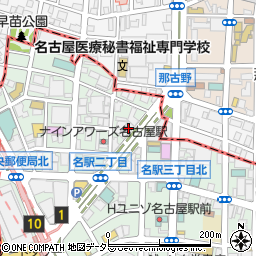 愛知県名古屋市中村区名駅2丁目41 5の地図 住所一覧検索 地図マピオン