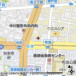 愛知県名古屋市東区代官町34-12周辺の地図