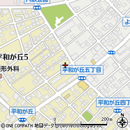 愛知県名古屋市名東区平和が丘5丁目205周辺の地図