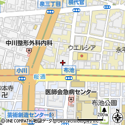 葵町公証役場周辺の地図