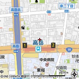 名古屋市東区ケアマネージメントセンター周辺の地図