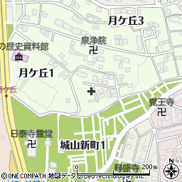 〒464-0043 愛知県名古屋市千種区月ケ丘の地図