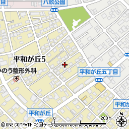 愛知県名古屋市名東区平和が丘5丁目178周辺の地図