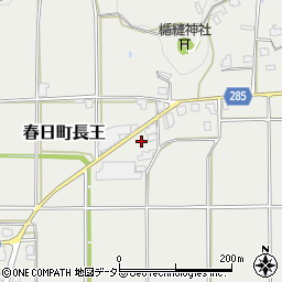 兵庫県丹波市春日町長王592周辺の地図