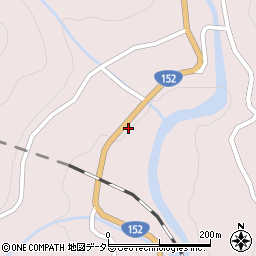 静岡県浜松市天竜区水窪町奥領家3446-1周辺の地図