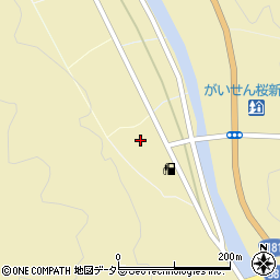岡山県真庭郡新庄村1048周辺の地図