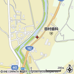 京都府京都市右京区京北五本松町（上八面田）周辺の地図