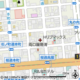 名古屋民藝の仲間周辺の地図