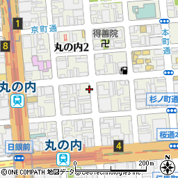 愛知県名古屋市中区丸の内2丁目周辺の地図