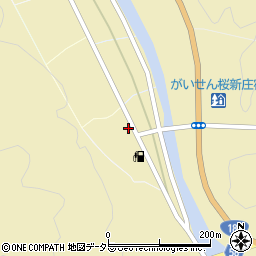 岡山県真庭郡新庄村1062周辺の地図