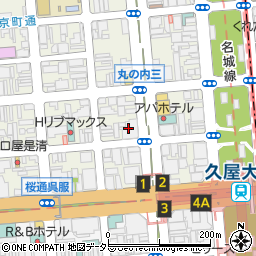 ＪＣＲファーマ株式会社名古屋事務所周辺の地図