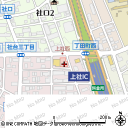 愛知県名古屋市名東区社台3丁目10周辺の地図