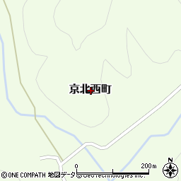 京都府京都市右京区京北西町周辺の地図