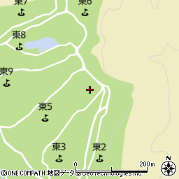 愛知県豊田市月原町岩倉周辺の地図