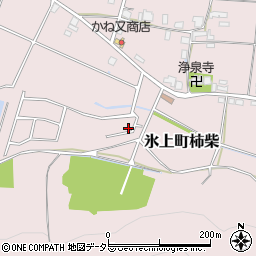 兵庫県丹波市氷上町柿柴94周辺の地図