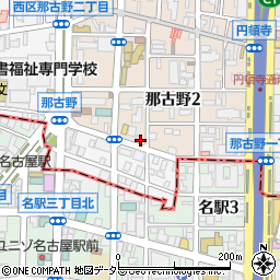 リーフクリニック名駅周辺の地図