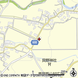 三重県いなべ市北勢町東貝野1738周辺の地図