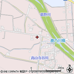 兵庫県丹波市氷上町柿柴58周辺の地図