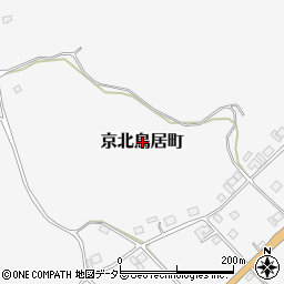 京都府京都市右京区京北鳥居町周辺の地図