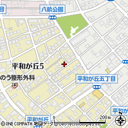 愛知県名古屋市名東区平和が丘5丁目162周辺の地図